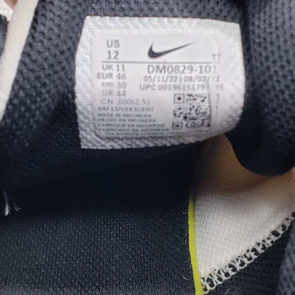 Nike Air Max Alpha Trainer 5 Mens Training Shoes White/Black/Gold Size 12 - Picture 10 of 10